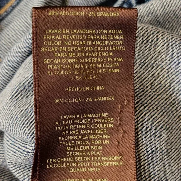 KUT from the Kloth Jean Denim Jacket size XL fits L 10 - Picture 12 of 17